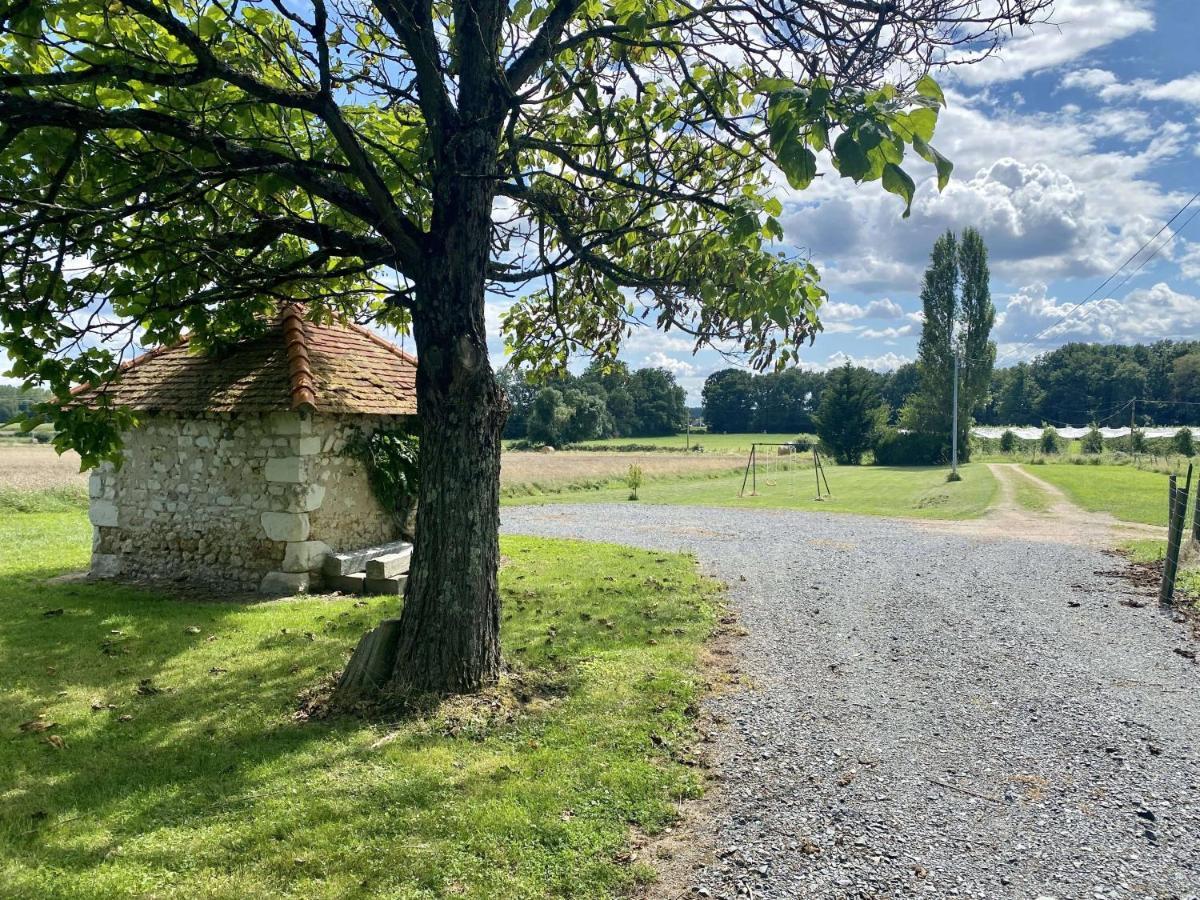 Le Plessis Villa Parcay-les-Pins Bagian luar foto